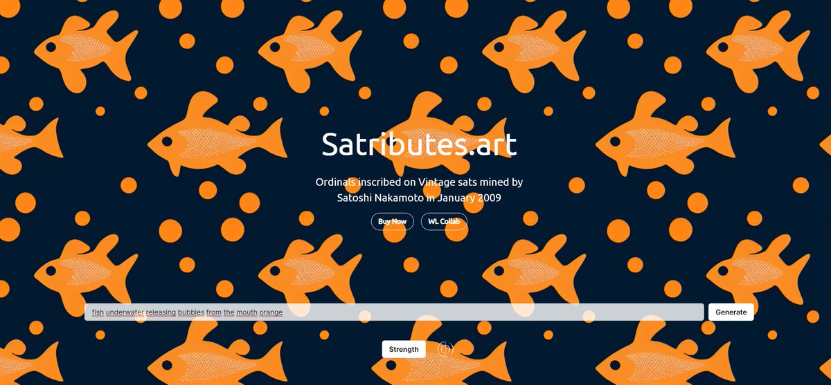 lucvasc_nft's tweet image. 🟠 created a new background from the prompts on the @satributes website. excited about it! glub glub... 🟠🟠