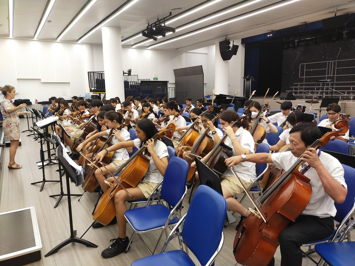 Our fantastic Year 9 students in their final performance after 3 years on the Band Programme. #BISHCMC #NAEJuilliard