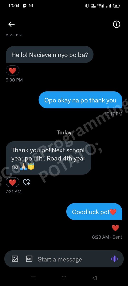 ComsProgramming's tweet image. Thank you to my regular client goodluck to your journey☺️❤️