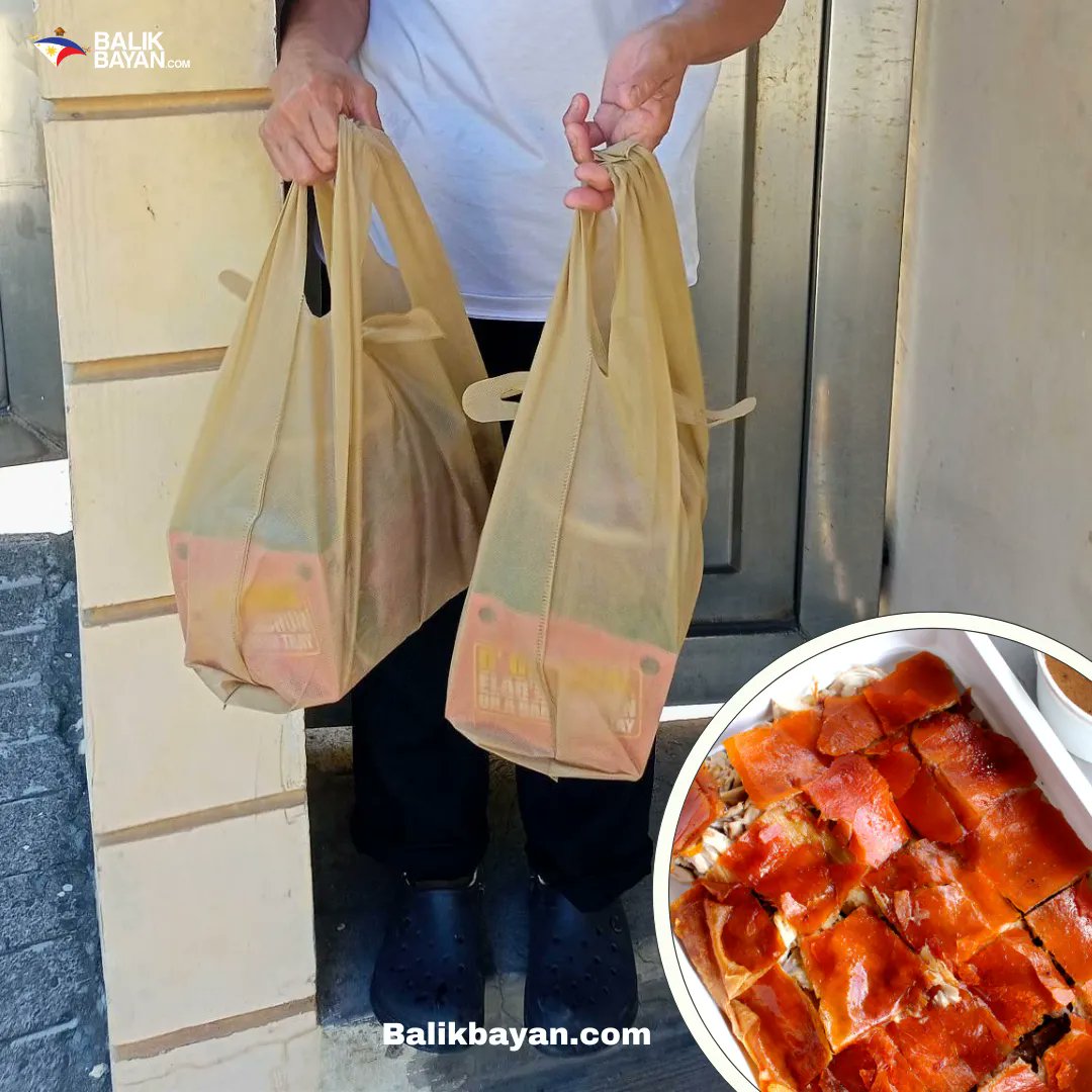 BB_Pasabuy's tweet photo. A Filipino celebration just wouldn't be complete without a Lechon!

Delight your taste buds with Elar's freshly roasted, crispy, and juicy lechon baboy!

Thank you for being our valued customer Ms. Cynthia Lizan 

#fooddeliveryph #crispylechon #filipinocelebration #balikbayanph https://t.co/t4AWkhpn0j