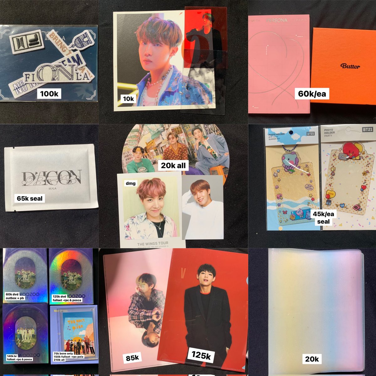 Wts / want to sale

[tolong like & rt🦋]

link condi : 
drive.google.com/drive/folders/…

Paypal ✅
Ina adress only✅
Nego ✅

TnC di tweet

t. wings epilogue 17520 22920 mpc lys mots one sys dicon tae zoom persona butter pc bts memo nmd wcb sowoozo festa blu-ray fm ld photocard mpc