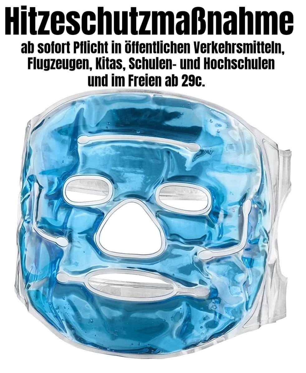 Zusatzaccount's tweet image. Eine neue #Schutzmaßnahme ist ab sofort erforderlich und #Pflicht im #ÖPNV, öffentlichen Gebäuden und überhaupt überall auch im Freien. ☝️😷😄 #Maske #Hitzeschutzmaske #Hitzeschutzmaßnahme