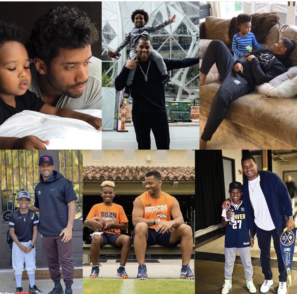 Happy Father’s Day Russell!  You and Ciara are truly blessed!  You are a blessing to your family. 📸: Via CFP