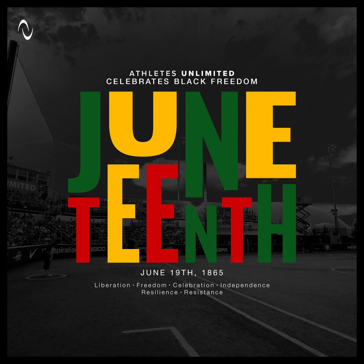Happy Juneteenth y’all! 

The work toward liberation is nowhere near complete but today is all about celebrating and uplifting Black joy, resilience, and resistance.

So rest, rejuvenate, and be merry today so we can continue fighting tomorrow.