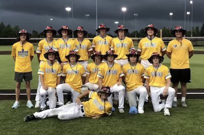 Congrats to 16u American on winning the Elite Turf Nationals 2025. They entered bracket play as the 1 seed after going 3-0 and were awarded the championship when rain stopped the championship game with us leading 3-0. Congrats to Coach E, Coach Ott, and the guys!