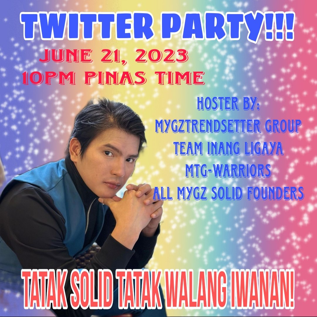 You are all invited!!! On June 21, 2023 10Pm Pinas Time