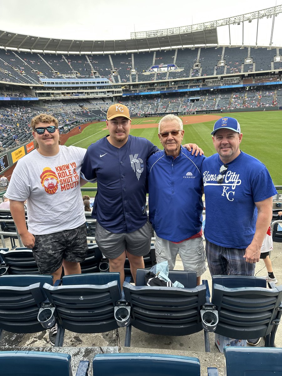 Rick Moulin (@rick_moulin) on Twitter photo Happy Fatherās Day! Had a great time watching the ā¦ā¦<a href="/Royals/">Kansas City Royals</a>ā© and Angels with my dad and sons. Brett and Jackson bought the tickets, but told me I was on my own when I requested a snow cone and cotton candyā¦the roles have reversed! ⦠Happy Fatherās Day! Had a great time watching the ā¦ā¦<a href="/Royals/">Kansas City Royals</a>ā© and Angels with my dad and sons. Brett and Jackson bought the tickets, but told me I was on my own when I requested a snow cone and cotton candyā¦the roles have reversed! ā¦