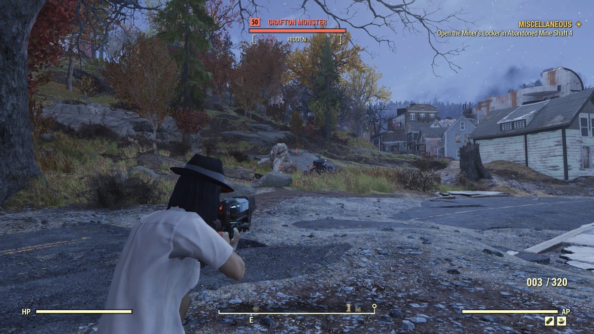 PorqueQuince's tweet image. Woah! The Grafton Monster should be closer to the trainyard.

#PS5Share
#Fallout76
#MutationInvasion