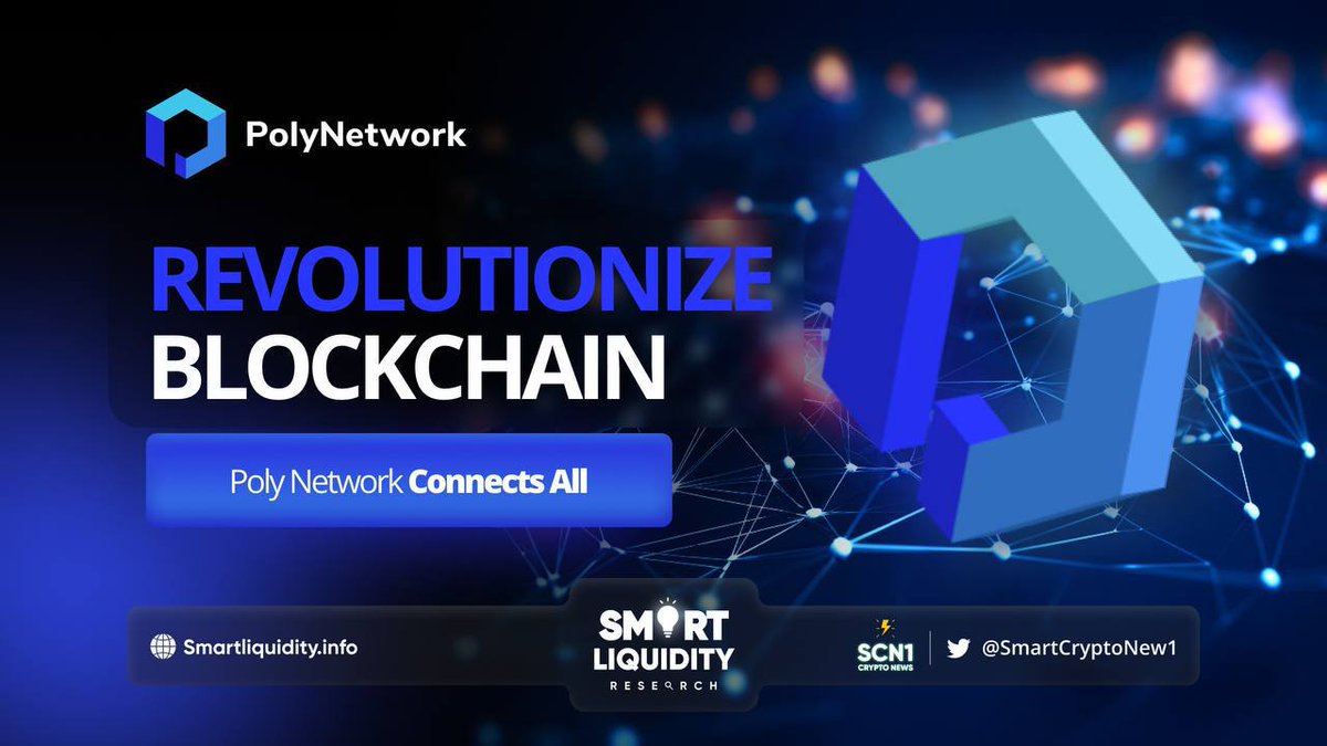 SmartCryptoNew1's tweet image. 🚀 Get ready to bridge the gap between blockchains with @PolyNetwork2! The leading cross-chain project to interact with assets across different networks. 

🔝 Join to millions of users, using #PolyNetwork &amp;amp; unlock a world of possibilities in crypto!

👉 poly.network