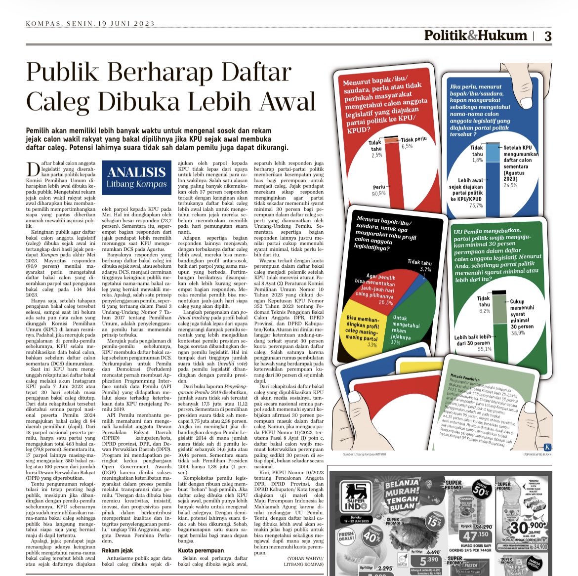 yohanwahyu76's tweet photo. Publik berharap daftar caleg dibuka lebih awal, gak perlu nunggu DCS. ⁦@nurhidayatsardi⁩ ⁦@titianggraini⁩ ⁦⁦@HadarNG⁩ ⁦@perludem⁩ ⁦@ahsanul_minan⁩ ⁦@adperdana⁩ ⁦@hsym_asyari⁩ ⁦@bawaslu_RI⁩ ⁦@KPU_ID⁩ https://t.co/tPWlQhq10Q