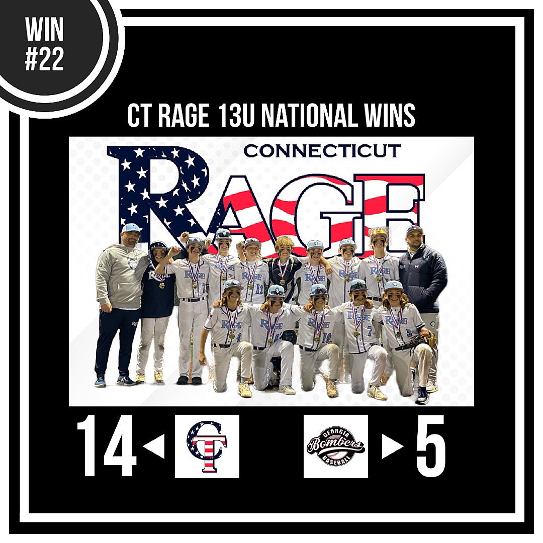 CT Rage Baseball on Twitter: