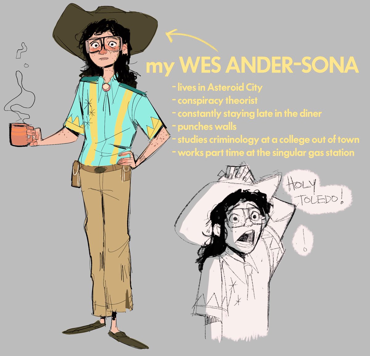 Wes Ander-sona #art #characterdesign #artist #wesanderson