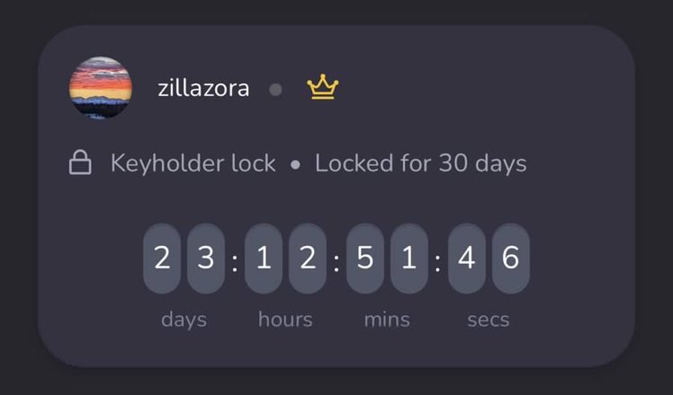 GoddessStarff's tweet photo. 30 days so far…. 💁🏼‍♀️❌🔑 https://t.co/7WCx0bzvCY