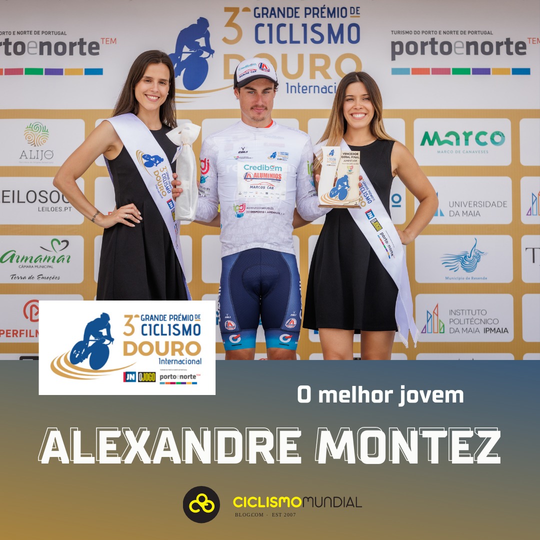 Cycling_Mundial's tweet photo. Nas classificações secundárias, Alexandre Montez foi o melhor jovem, Luís Mendonça venceu por pontos, @rodrigocaixas na montanha e Gonçalo Carvalho nos sprints intermédios.
A @GlassdriveQ8 foi a melhor equipa.

#GPDouroInternacional
📸: Miguel Pereira / Global Imagens https://t.co/mi5mwrIcGu