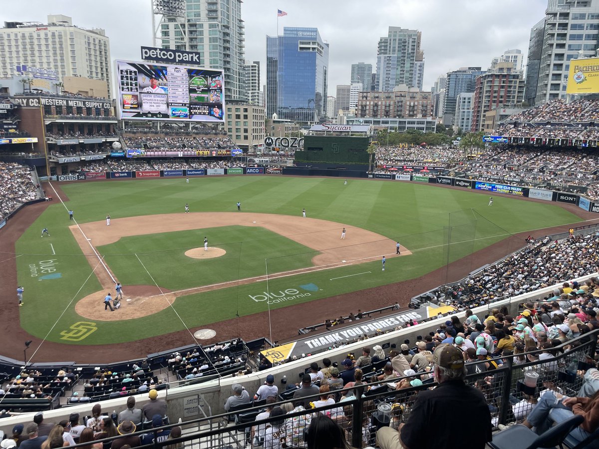 Today’s attendance at Petco Park: 44,404

28th sellout of the season in 37 openings.