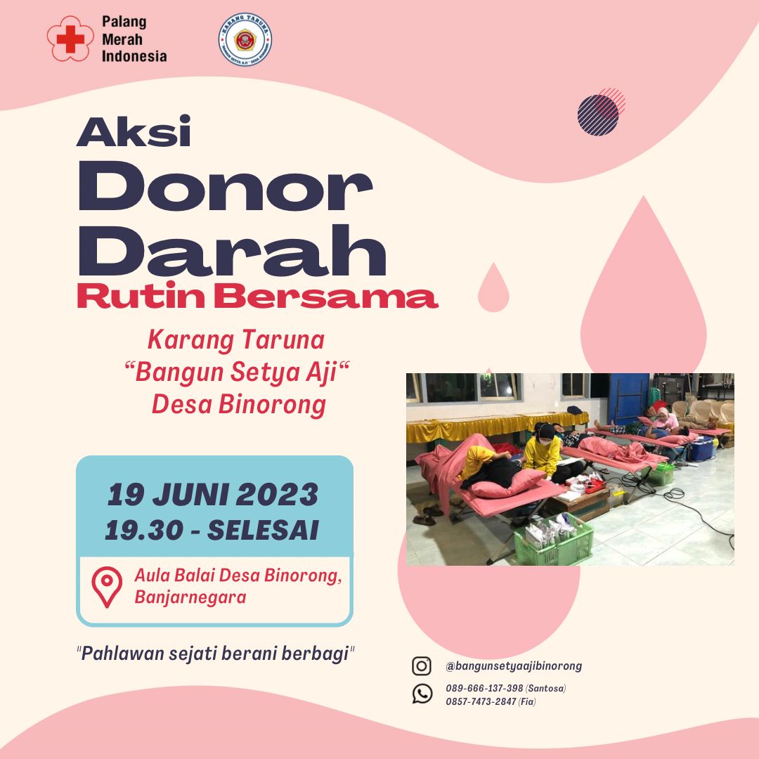 By <a href="/PMIBanjarnegara/">PMI Kab Banjarnegara</a>: Yang dekat dan sudah waktunya donor darah Silahkan merapat nanti ya gaiisss