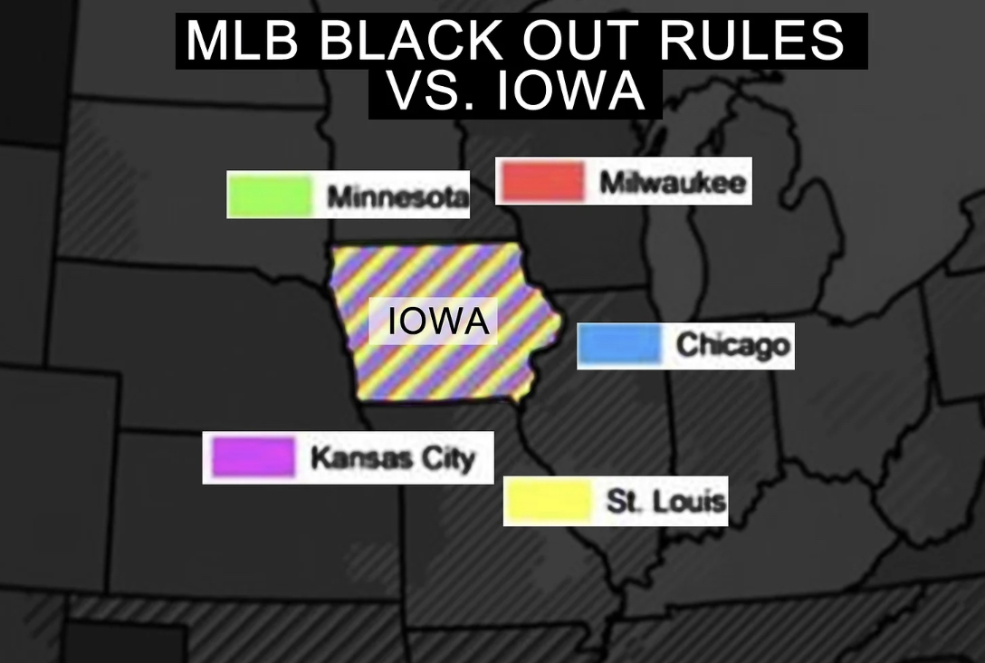 @zewing @MLBTV Iowa’s blackout map is legendarily heinous