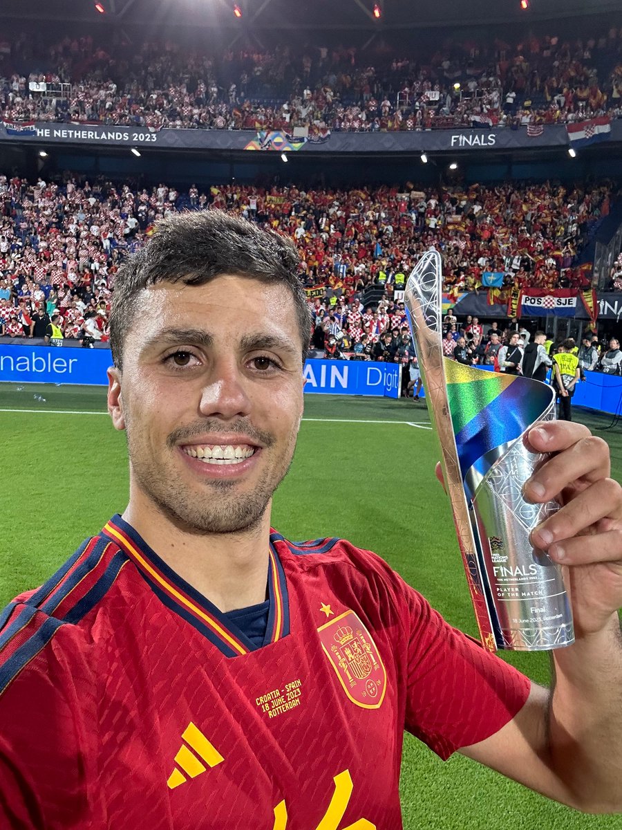 UEFA EURO 2024 on Twitter "Rodri named Player of the Finals 🥇 