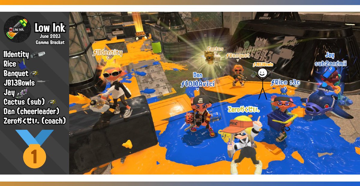 Calamity Neo on Twitter "We took home🥇in gamma bracket today in