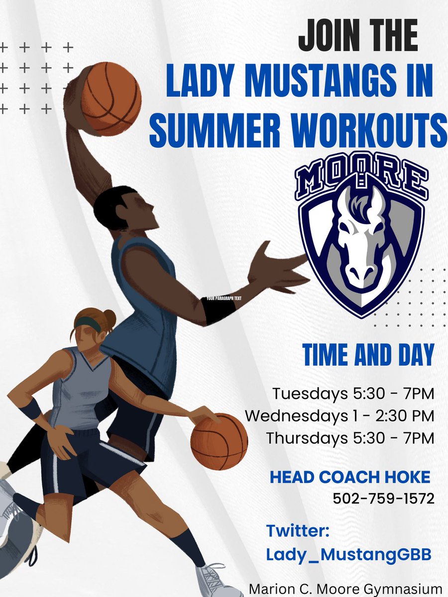 Join us in Summer workouts!!!