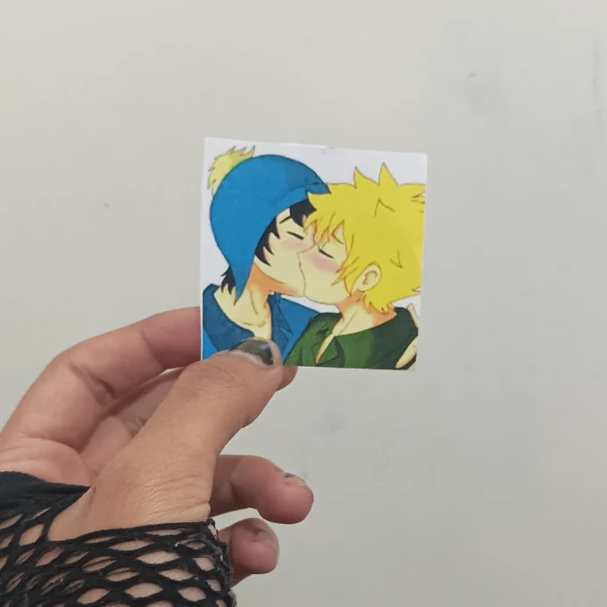 my besties gifted me south park creek yaoi sticker for my birthday