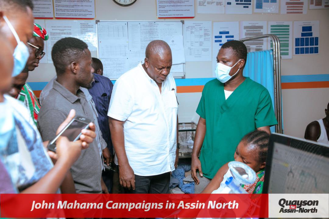 PRESS STATEMENT
For Immediate Release
18/06/2023

NDC Flag-bearer, H.E John Mahama on Sunday morning visited the husband and family of our comrade, who lost her life in an accident on Saturday at Dansame in the Assin North Constituency.

Together with the NDC Parliamentary…