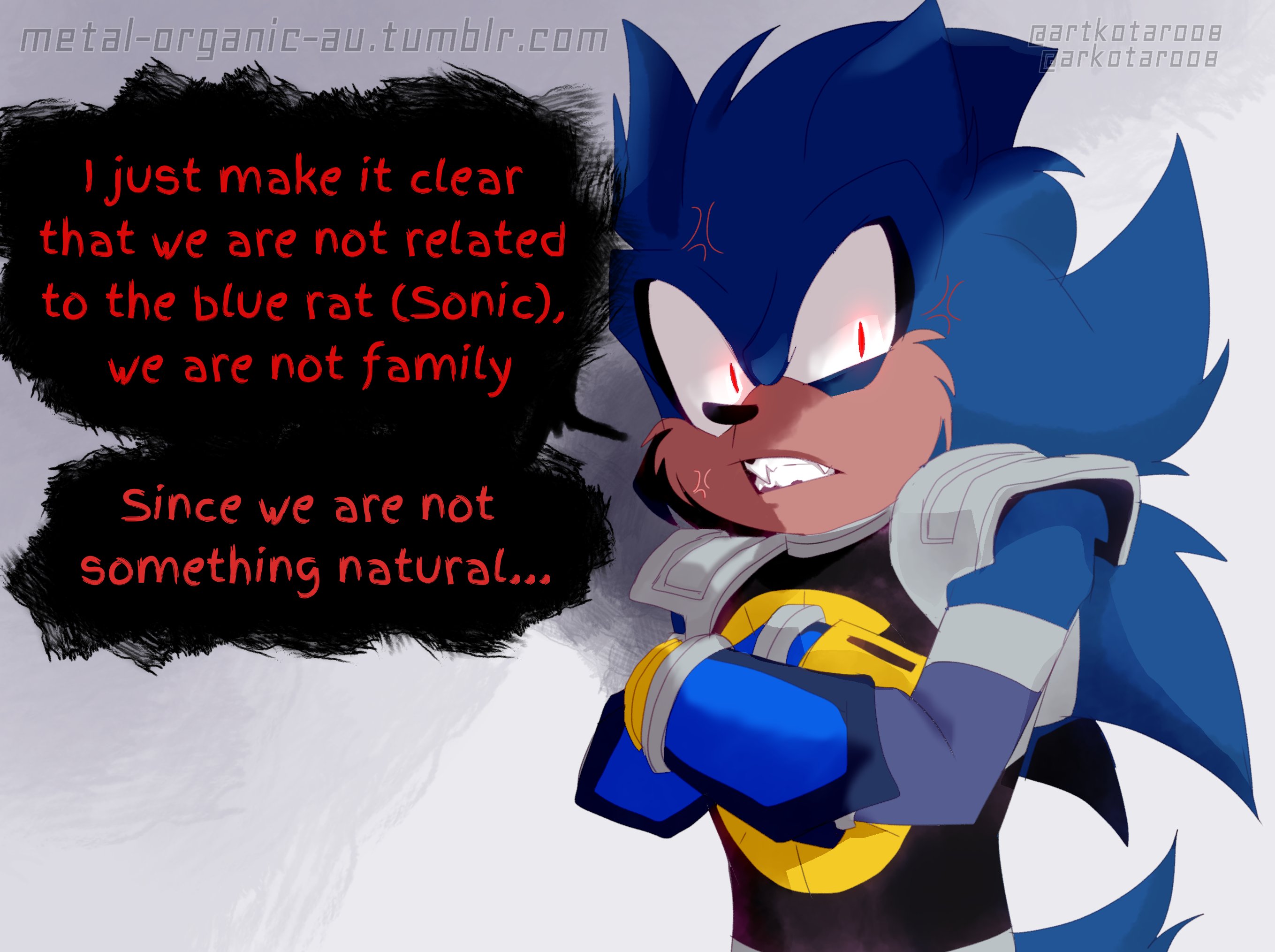 Organic Metal Sonic on Tumblr