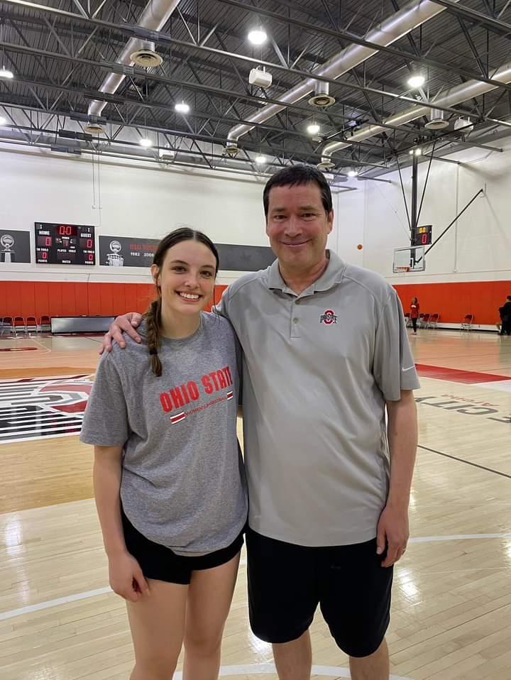 Got some work in at the OSU Elite Camp today! It was great meeting all the coaches and players! <a href="/OhioStateWBB/">Ohio State Women’s Basketball</a> <a href="/CoachMcGuff/">Coach McGuff</a> <a href="/SMACBasketball/">SMAC Basketball</a> <a href="/STVMGBK/">STVM Girls Basketball</a>