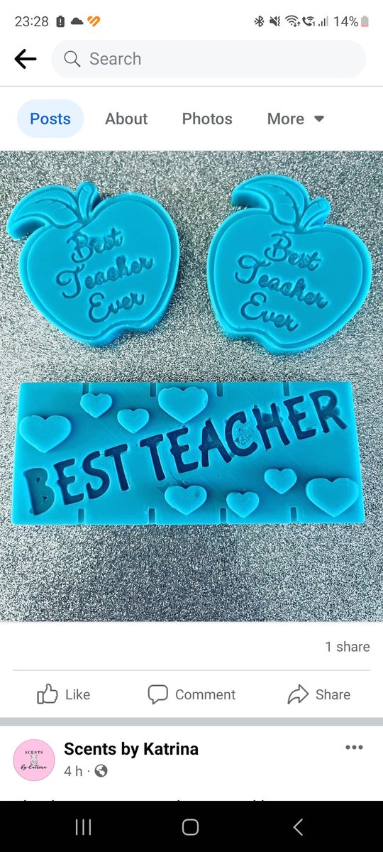 m.facebook.com/story.php?stor… 

#waxmelts 
Beautiful gift hamper was made for our fave #teacher by Katrina
#giftidea 
#endofterm #Soon