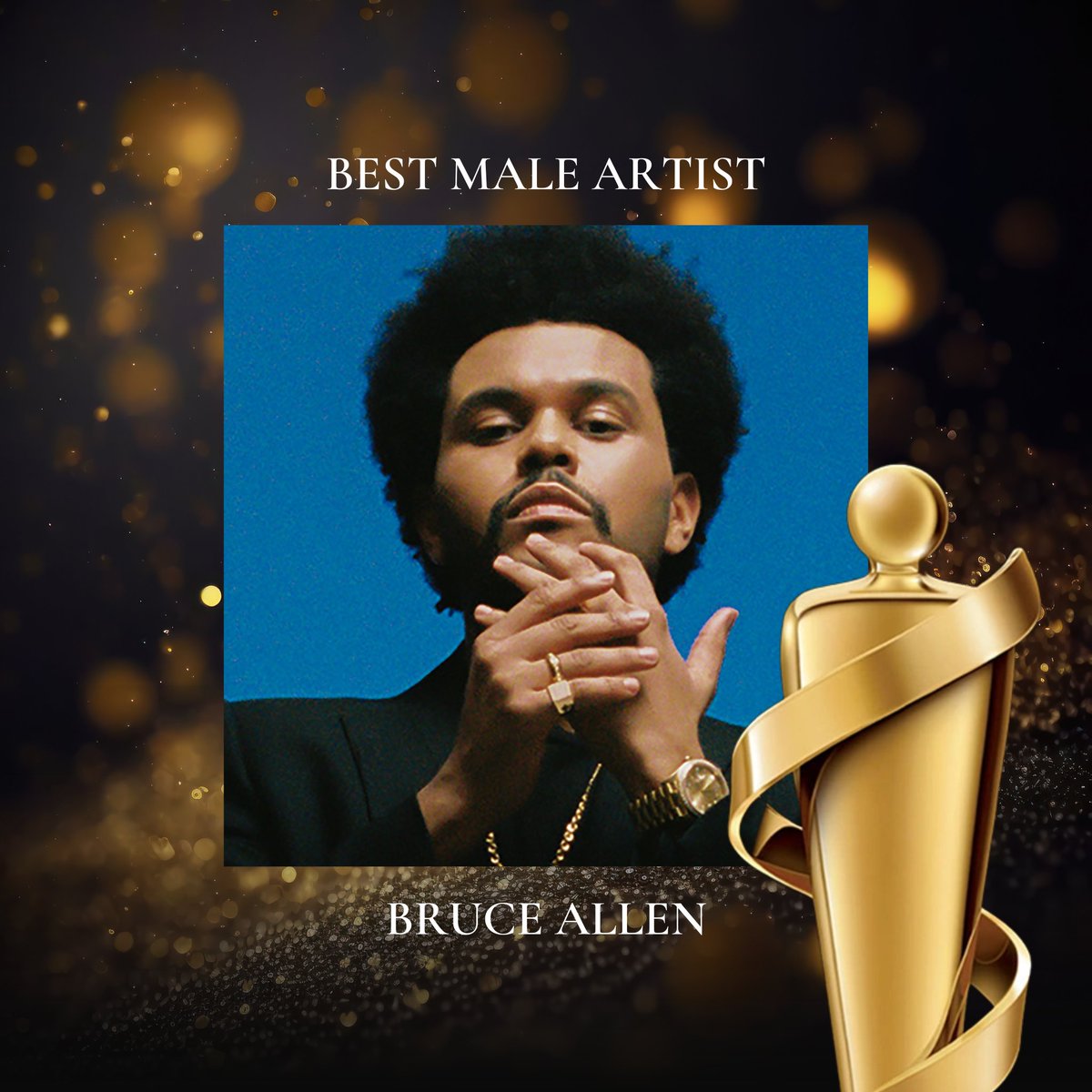Congratulations to the Best Male Artist: Bruce Allen! <a href="/infobruceallen/">Bruce Allen Source</a>