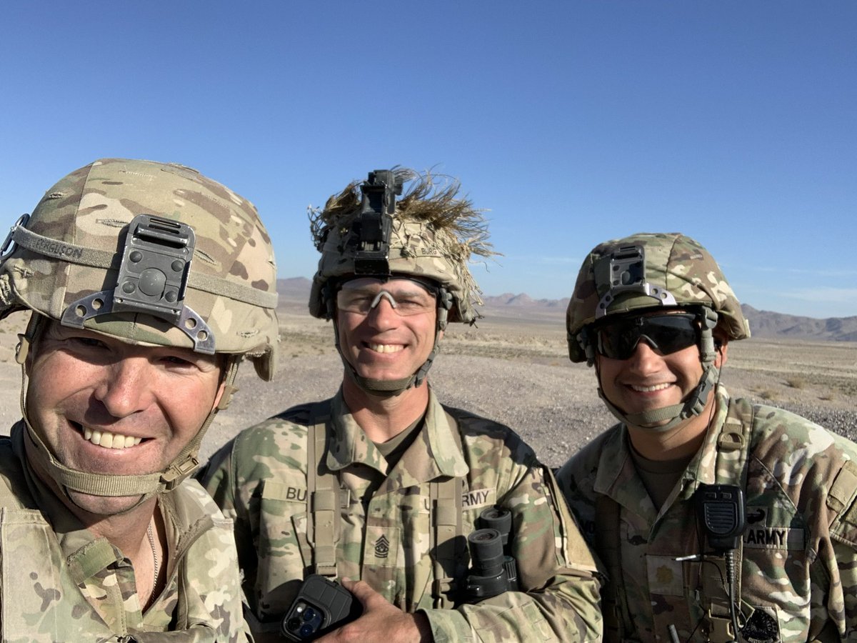 ALLONS! Transitions are hard, great folks leave, great folks take over…and the Army goes rolling along. Thank you MAJ Yandy Orozco for being a great Blackhorse 3 and welcome MAJ Ben Mower to the hardest job in the desert. @11ArmoredCavReg @NTC_UPDATE #BeAllYouCanBe