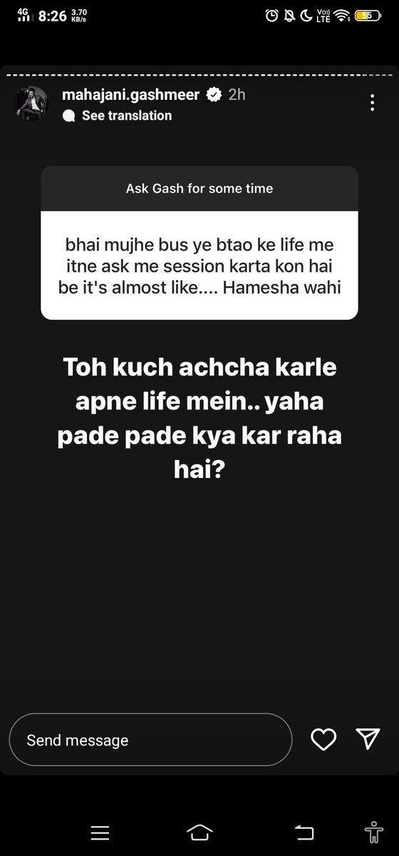 Baba re the amount of hatred this actor has in him 
They is option called U don't have to ans but no I wanna show my savegness 🙄,lost my respect completely
Ppl r still working in that show 

Unprofessional at peak behaviour 😔😔

#TereIshqMeinGhayal #TejRan 
#KaranKundrra