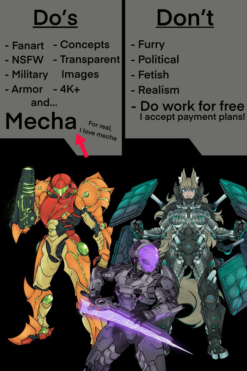 [ 6/18 Update! ]

Commissions are still temporarily closed to the public as I recover from some recent health issues.

For now, if you'd like to support me in another way; please consider supporting me on Ko-Fi!
ko-fi.com/nemesisforsaken

Otherwise, please follow for future updates