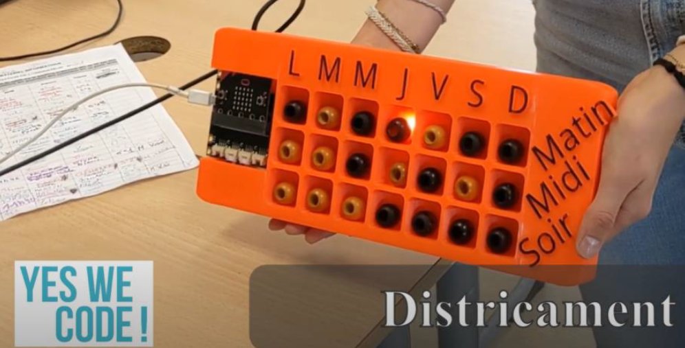 techno_edu_num's tweet photo. #Sinspirer
Palmarès 2023 et présentation #vidéo des projets #numériques dans les domaines de la santé, sécurité, l'environnement, le sport avec notamment:
☑poulailler connecté
☑districament
☑tech alarm
#concoursYesWeCode @Fond_CGenial @Sciences_Ecole
▶️https://t.co/cHCBT4nUSv https://t.co/ITsgO04lhN