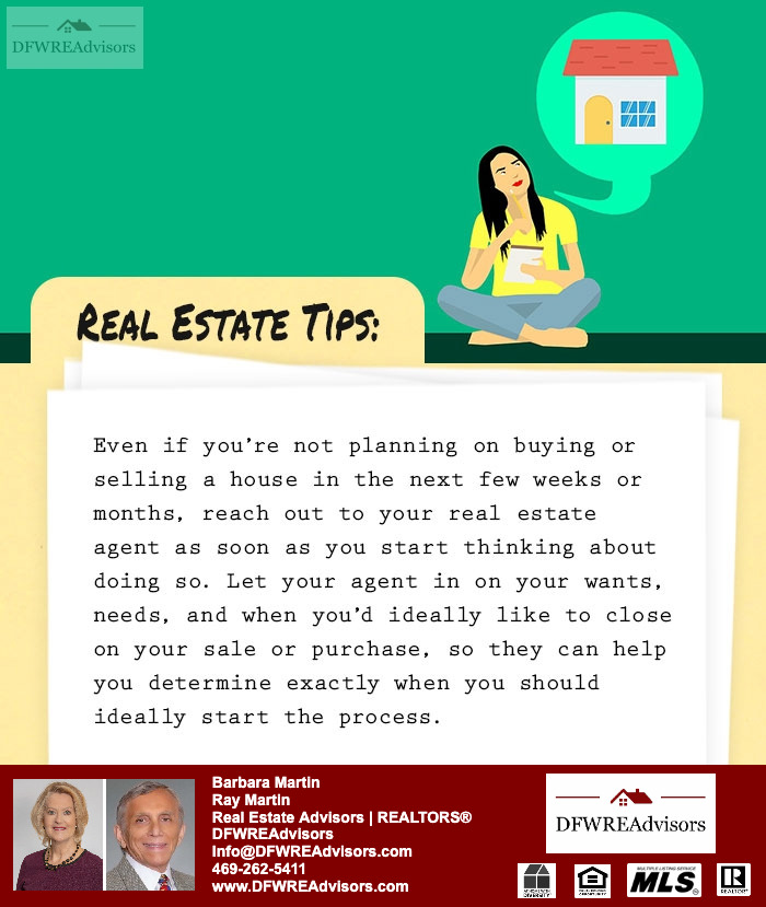 Be proactive when thinking about buying or selling a home.. transformationadvisory.com/real-estate-ti…