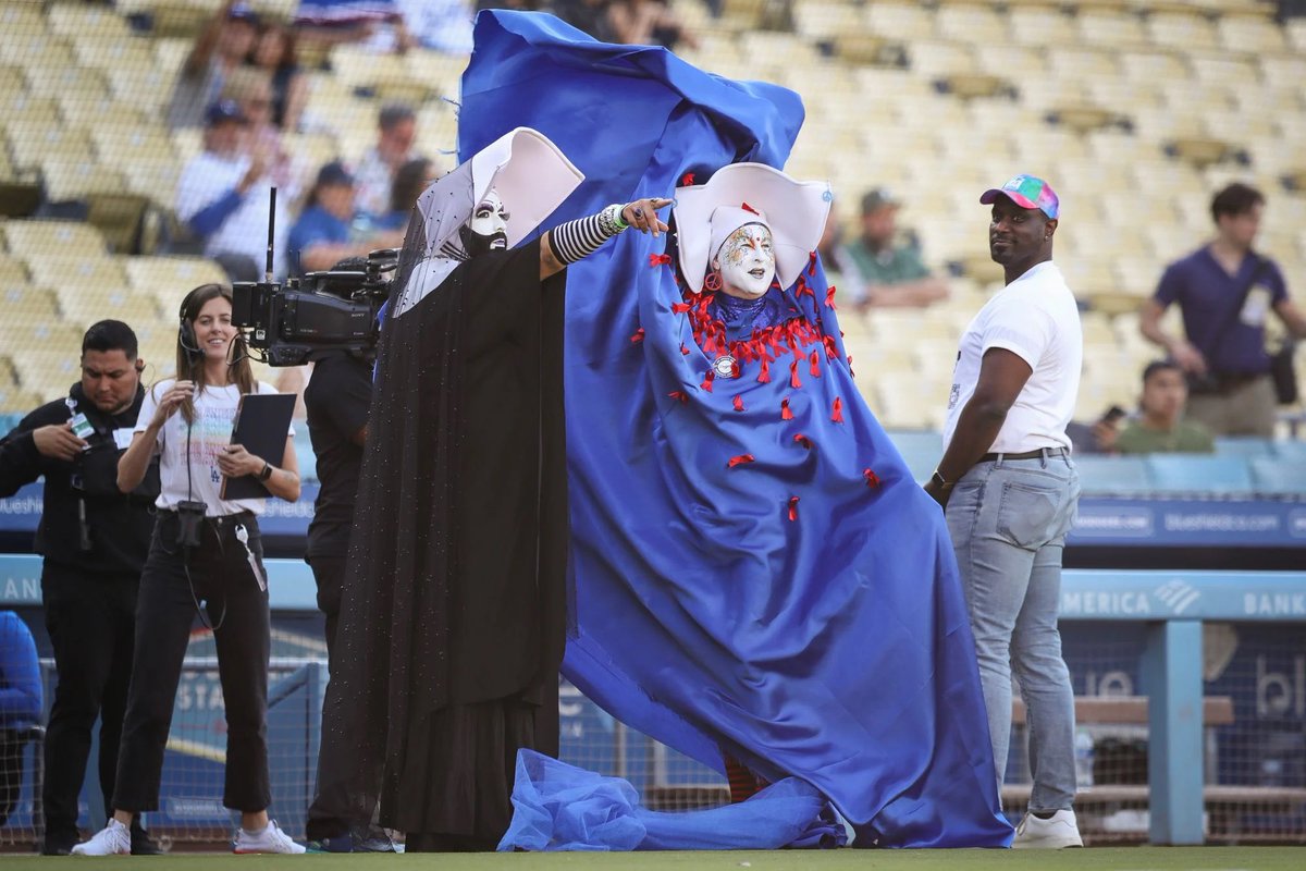 Dodgers are 0-3 since honoring these God-mockers