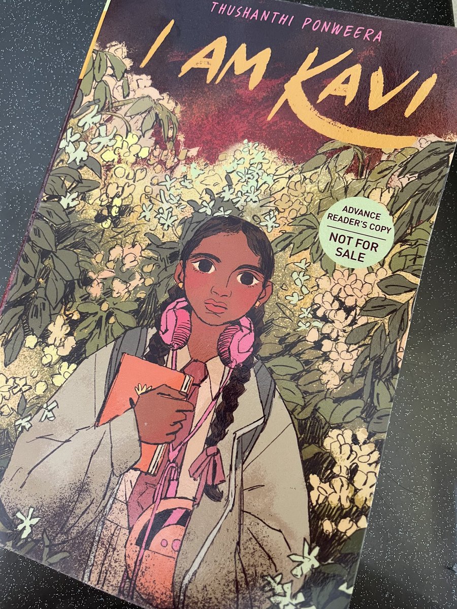 Just finished this excellent NIV! I Am Kavi follows Kavi through a remarkable journey of family struggles, loss, change, education, & fitting in. EXCELLENT! #bookposse @thushponweera @HolidayHouseBks