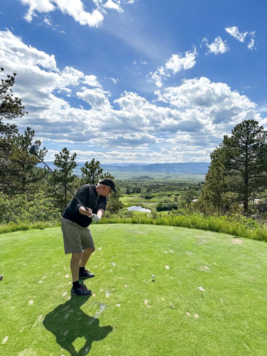 Father’s Day tradition.

Also, not all of those divots are his, just like 3.