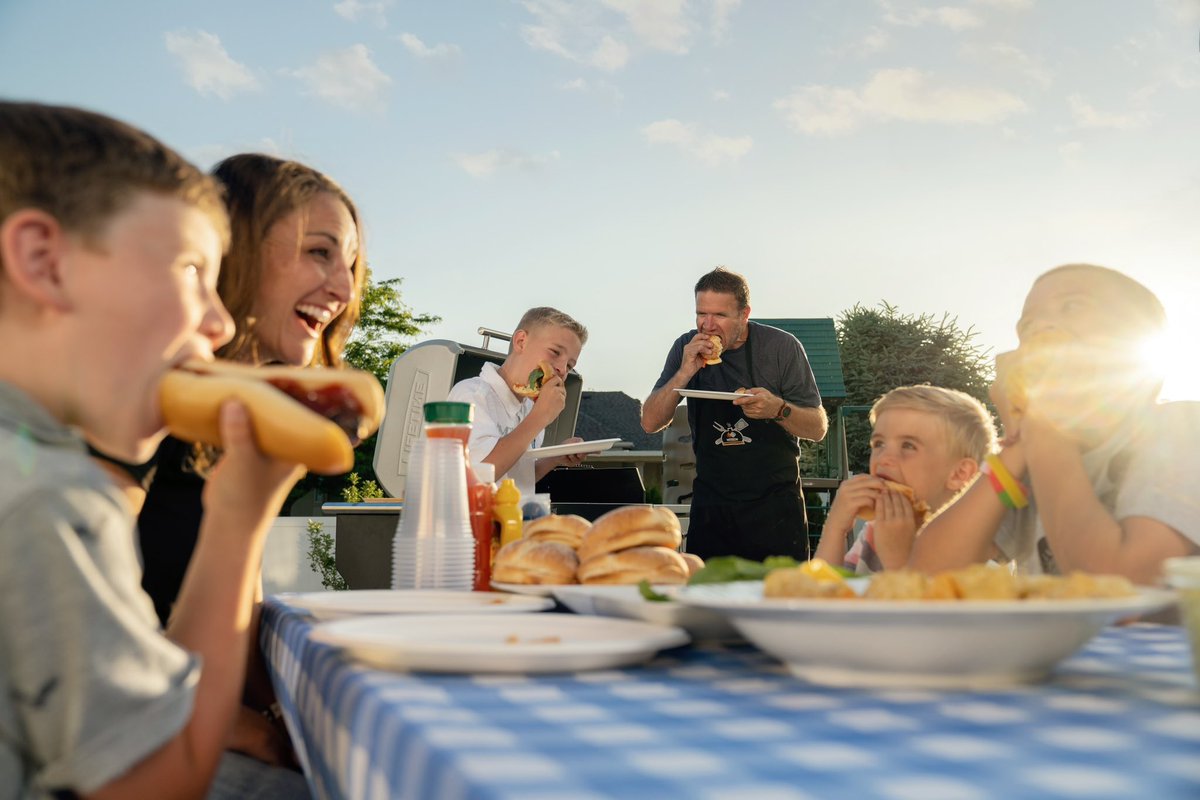 Fire up the grill and let the flavors sizzle! Happy Father's Day from Lifetime Products! Today, we raise a spatula to the grill masters, the dads who turn ordinary meals into mouthwatering feasts. Thank you for adding that extra dash of love and flavor to every bite.