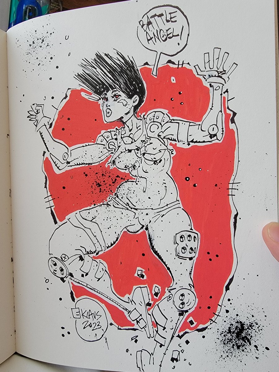 Alita: Battle Angel done by <a href="/interstateninja/">Erik Klaus</a>