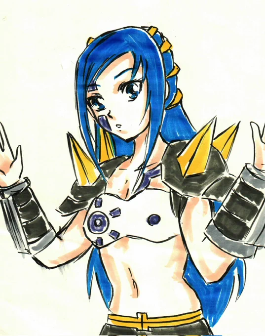 #1日1六花(168) 朝ラクガキ。 キン○マン最終章、最後の敵として彼らの名前が挙がってしまった余韻ラクガキ。