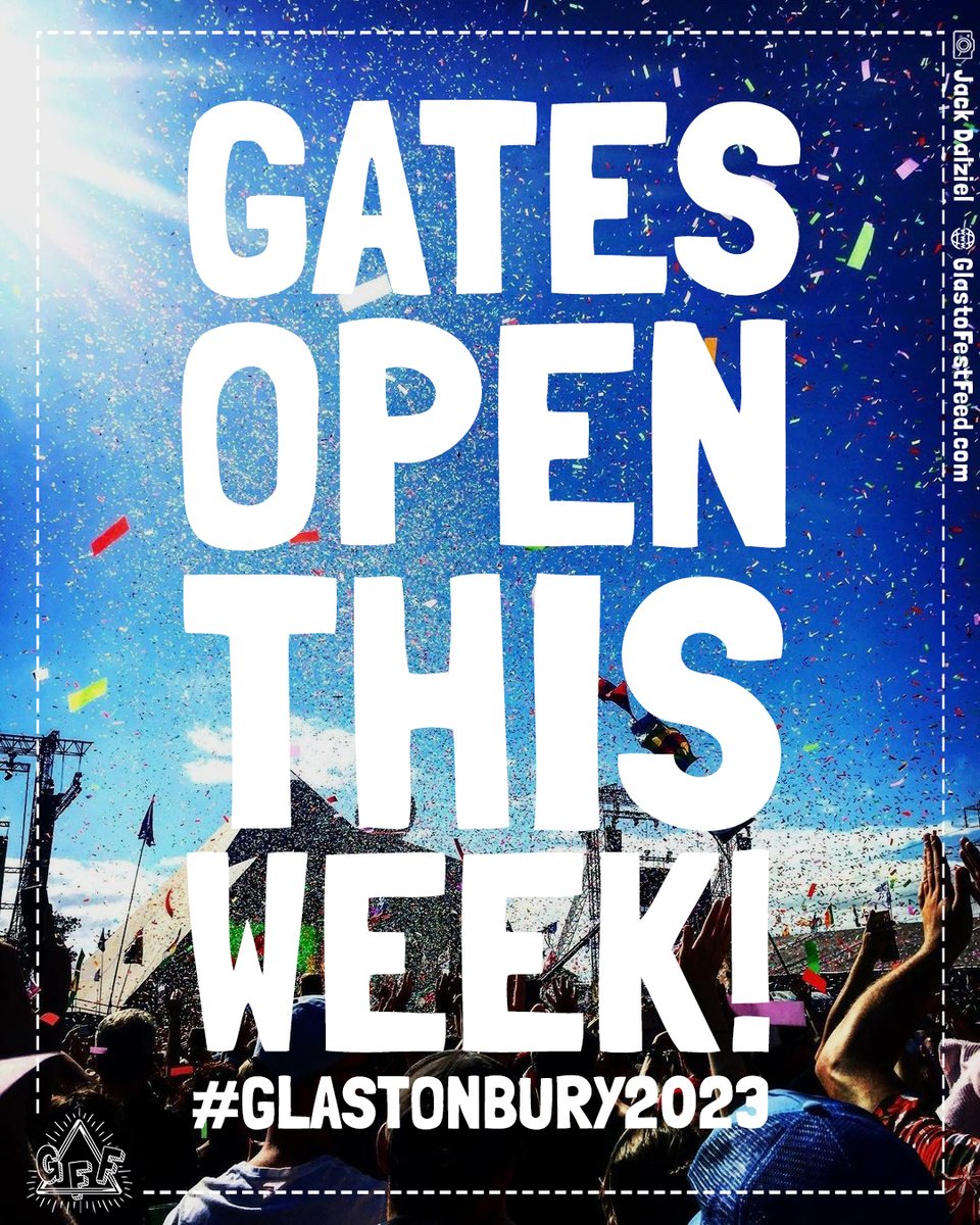 THIS WEEK!!! 🎇🤩🎆

#Glastonbury2023