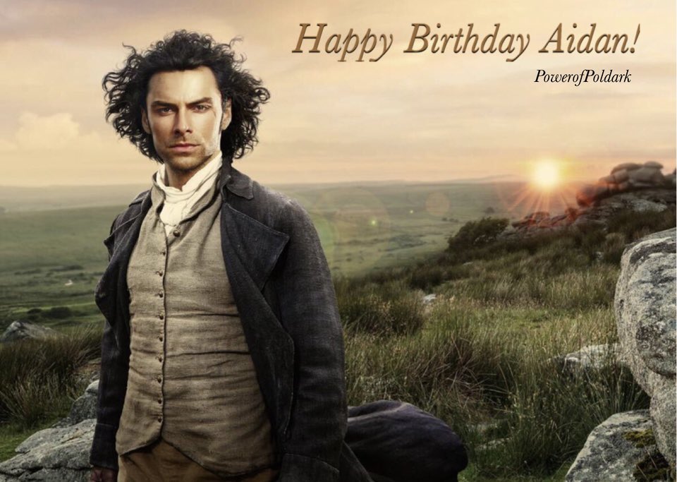 #HappyBirthday #AidanTurner #Poldark from all your fans 🎂