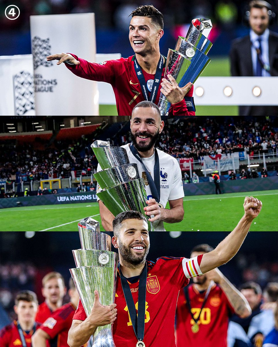 UEFA Nations League Winners:

🇵🇹 2019 - Portugal 
🇫🇷 2021 - France
🇪🇸 2023 - Spain