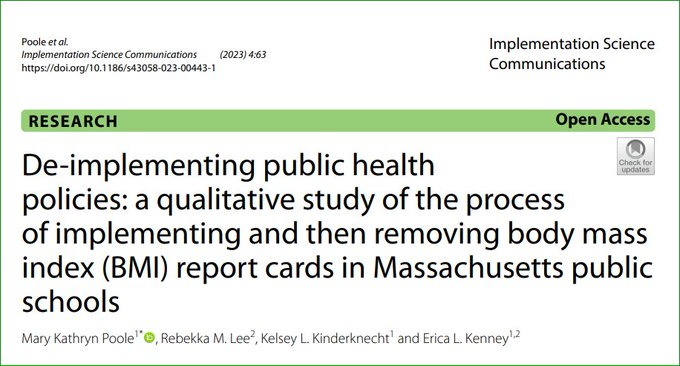 .@ImplementSci: New @NIH-funded study shows that de-implementation strategies and processes should be informed by the contextual factors driving de-implementation which may differ from those for intervention #adoption & #implementation. #ImpSci #NHLBI #NCI bit.ly/3p1DZXm