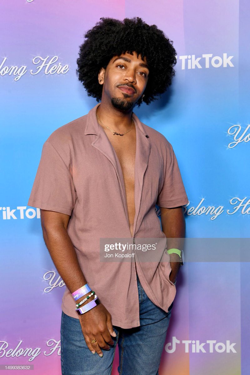 DemetreCartier's tweet photo. Thanks for having me @tiktokcreators for the @tiktok_us #prideball #pride https://t.co/gyyWTfN9et