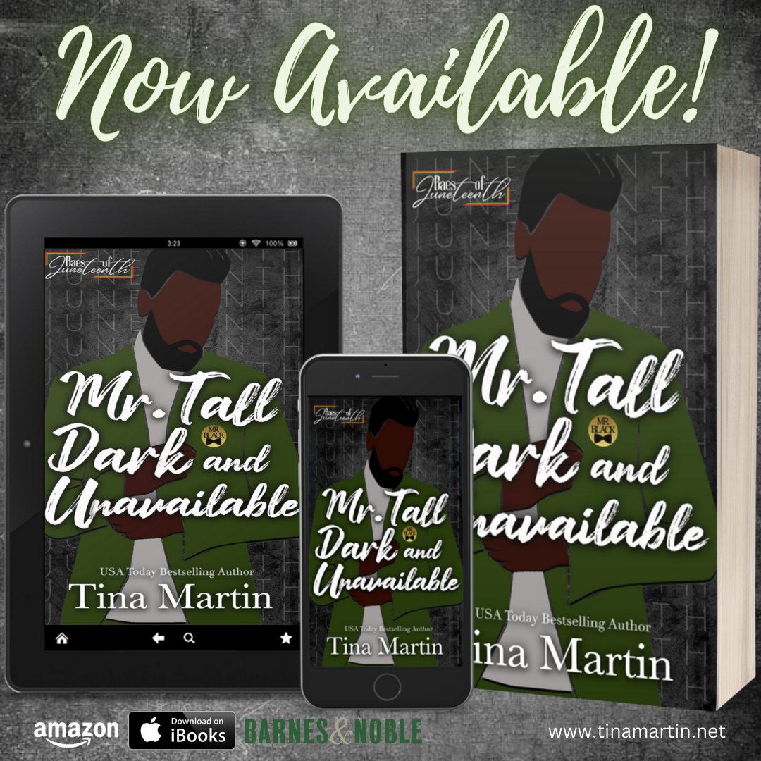 Mr. Tall, Dark and Unavailable, available now on Amazon: amazon.com/dp/B0C39KP9FW #newrelease #amreading #blackromance