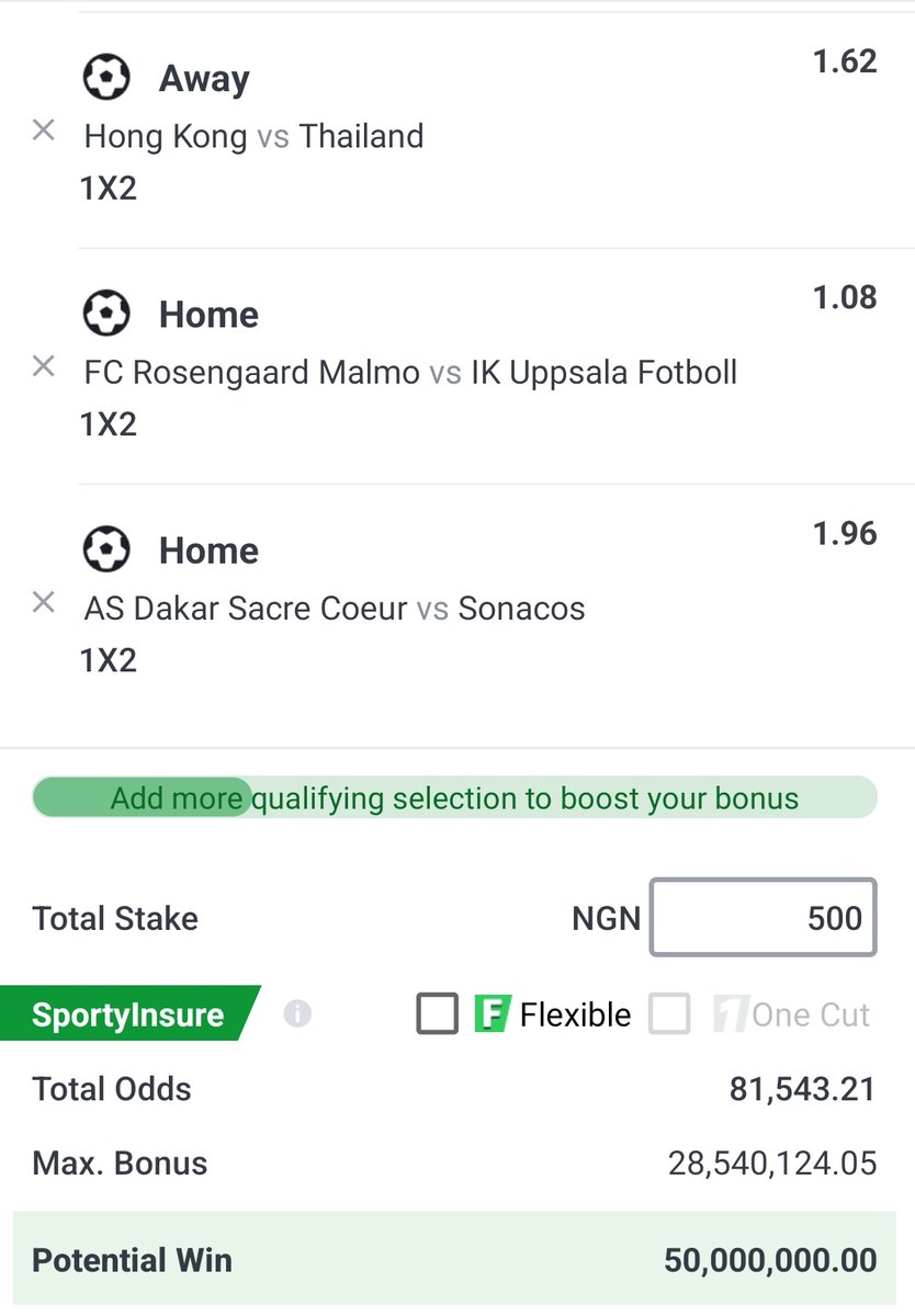 South_D_Analyst's tweet photo. LET'S MAKE MILLIONS WITH #500💰💰💰

Well analyzed 231k Odds  🤑🤑🤑

101 Odds Edits boom on the telegram channel yesterday✅

500 to win 50M

Don't miss out, join the channel for booking code and multiple edits
👇👇👇

https://t.co/TuhZHYLE5d

Play and thank me Later👍 https://t.co/bvBTolzw4H