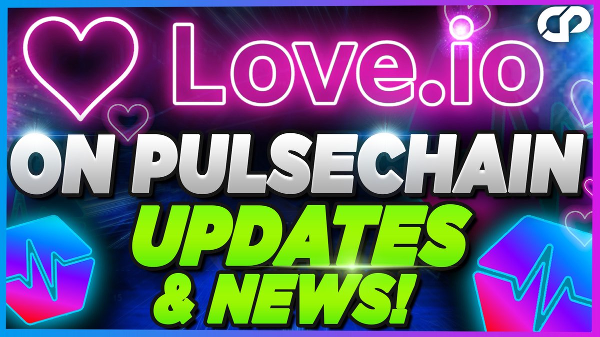 CRYPTOPRNR's tweet photo. LOVE - it's more than a token, it's a vision where tech meets humanity and global adoption becomes a reality.
Check out our latest video for more updates. ๐ ๐
https://t.co/ZTxpHJGAV6
#pulsechainmainnet
@LovePulseChain
#PLSX #PLS https://t.co/bkMvS8HWF7
