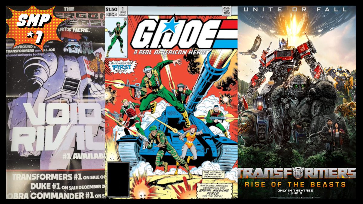In this month's edition of #SaturdayMorningPanels, @TheVacuuminator & @snowcone83 discuss the first week of #YoJoeJune, #TransformersRiseofTheBeast & #GIJoe #ARealAmericanHero #1! 

#Transformers #VoidRivals #Comics #Podcast #Toys #ImageComics  
youtu.be/jineoUv7x_s